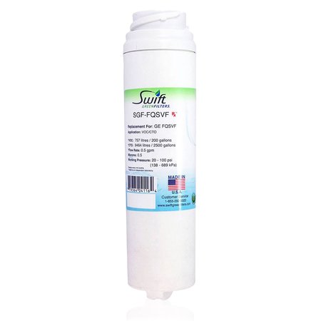 Swift Green Filters Replacement Water Filter for GE FQSVF by Swift Green Filters SGF-FQSVF Rx